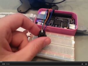 BeagleBone Black: TI eQEP demo with rotary encoder