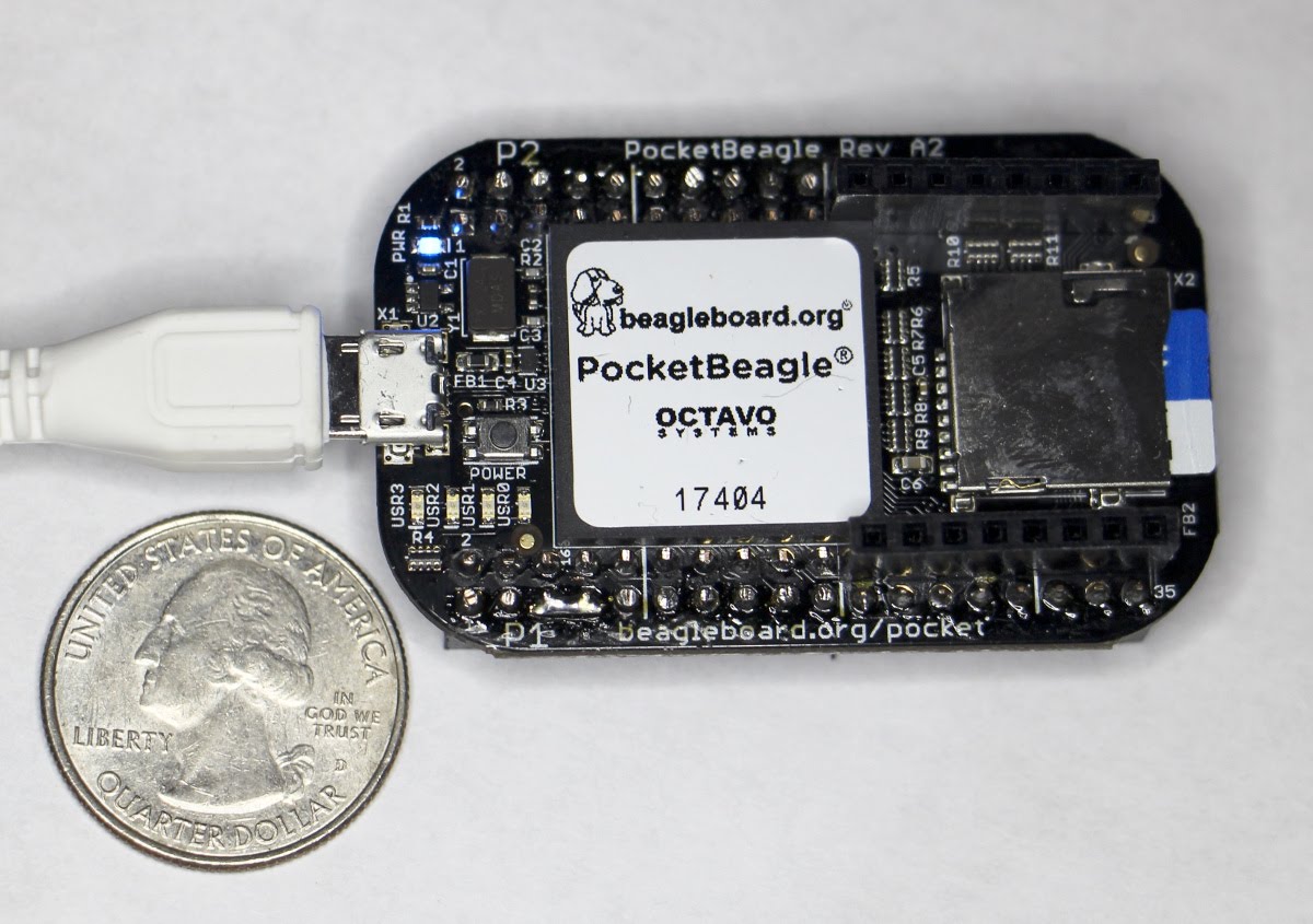 Ken Shirriff goes hands-on with the PocketBeagle