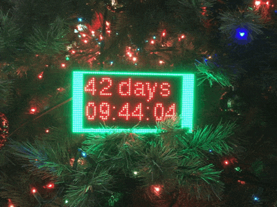 Christmas Countdown with BeagleBoard. org® PocketBeagle®