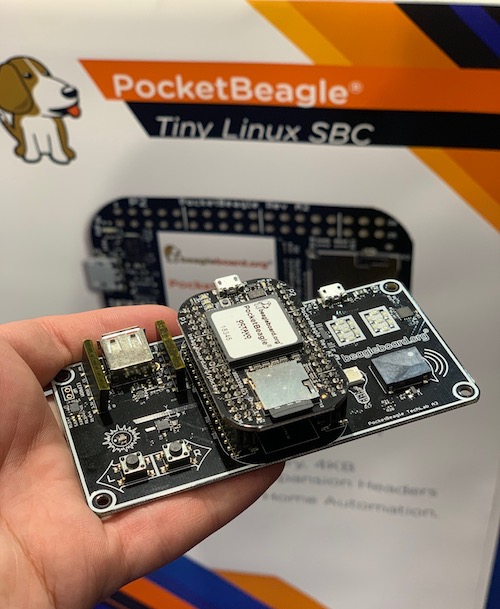 Still Seats Available in the PocketBeagle® Workshop Today Embedded World