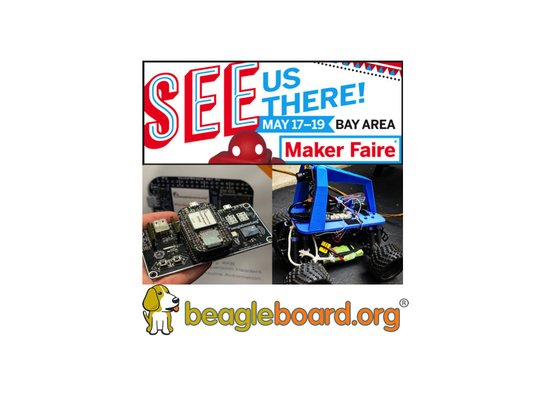 Join BeagleBoard.org® at Maker Faire Bay Area 2019