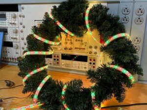 Beaglebone “Smart” Christmas Wreath