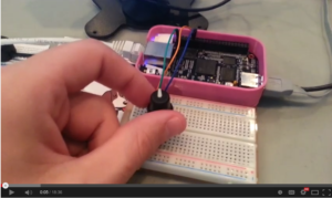 BeagleBone Black: TI eQEP demo with rotary encoder