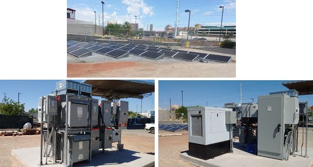 On-campus 12kW Photovoltaic System