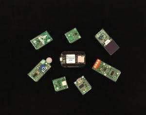 Most MikroElektronika click boards™ work with PocketBeagle® with a little bit of effort