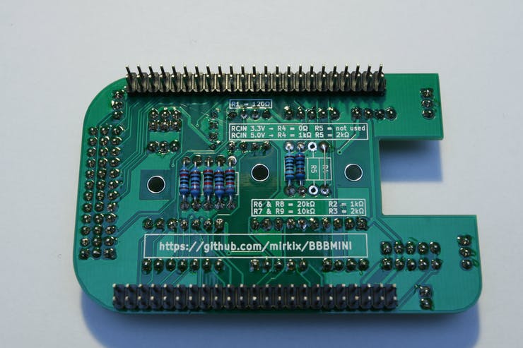 Solder P8 and P9