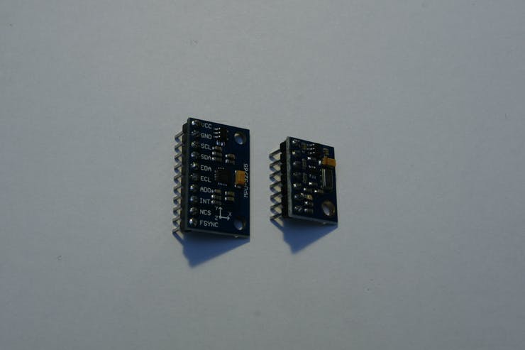 Solder pin-header to GY-9250 and GY-63