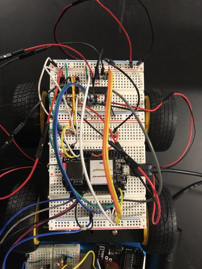 PocketBeagle Wiring to the Motor Drivers