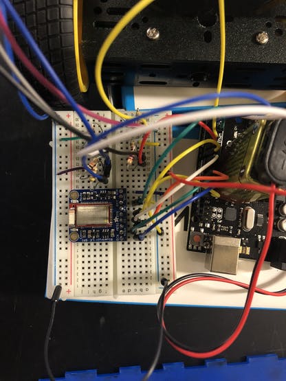 BLE Module Wiring to the Arduino