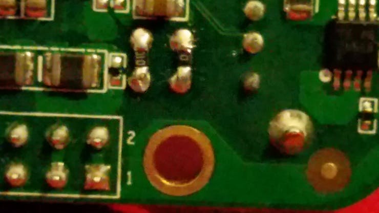 Resistors below BeagleBone Green
